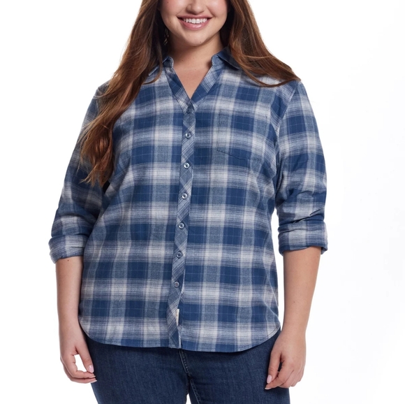Weatherproof Tops - Weatherproof Vintage Women's Flannel Shirt